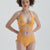 Sarı Maksimum Toparlayıcı Bikini Üst