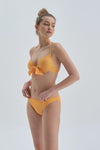 Sarı Yarı Dolgulu Balenli Bikini Üstü
