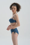 Marin Straplez Kaplı Bikini Üst