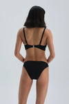 Siyah Emzirme Hamile Bikini Üst