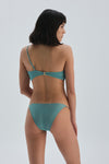 Mint Yeşili Tek Omuz Mint i Bikini Üstü