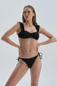 Siyah Kaplı Bralet Bikini Üst