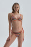 Kahve Üçgen Küçük Bikini Üst