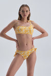 Sarı Bağcıklı Bikini Alt