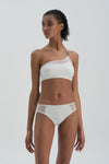 Beyaz Normal Bel Bikini Alt