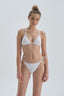 Beyaz Spagetti Bikini Alt