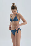 Marin Bağcıklı Bikini Alt
