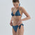 Marin Bağcıklı Bikini Alt