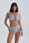 Leylak Yüksek Bel Leylak Bikini Alt