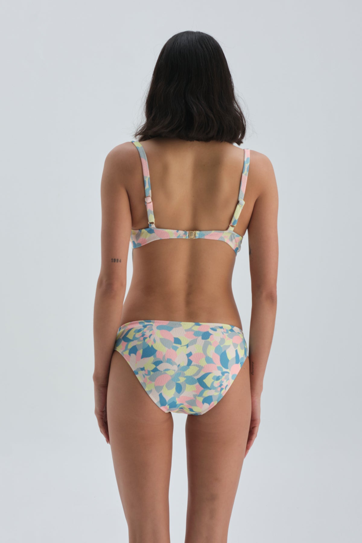 Somon - Mavi Normal Bel - Bikini Alt
