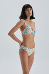 Somon - Mavi Normal Bel - Bikini Alt