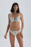 Somon - Mavi Normal Bel - Bikini Alt