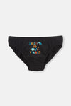 Siyah Beyaz 3'lü Slip
