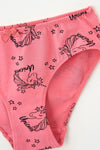 Fuşya - Beyaz 3 Lü Slip