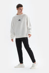 Ekru Dagi Active Bisiklet Yaka Sweatshirt