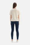 Lacivert Jean Push Up Tayt Pantolon