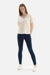 Lacivert Jean Push Up Tayt Pantolon