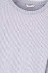 Mavi Bisiklet Yaka Reglan Kol Pijama Takımı