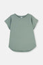Yeşil Basic Düşük Kollu Everfresh T-Shirt