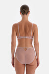 Soft Pembe Soft Dantel Push-Up Sütyen