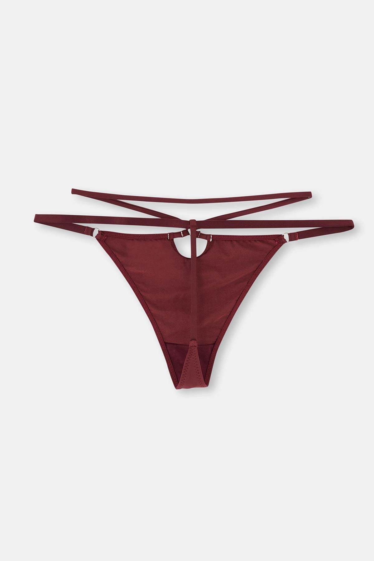 Bordo Dantelli Mikro Tanga Külot