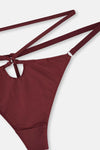 Bordo Dantelli Mikro Tanga Külot