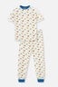 Ekru Erkek Çocuk Lisanslı Metraj Baskılı Pijama Takımı