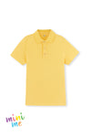 Sarı Erkek Çocuk Pike Polo Yaka Tişört
