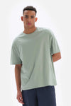 Mint Yeşili Dagi Active Mint i is Baskılı Pamuklu T-Shirt