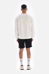 Beyaz Dagi Active is Baskılı Pamuklu Sweatshirt