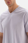Lila V Yaka Basic Supima T-Shirt