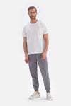 Gri Jogger Örme Pijama Altı