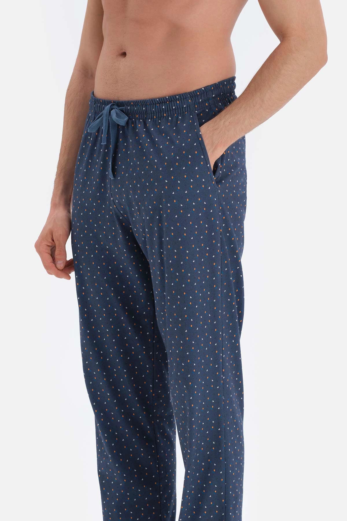 Ekru Kısa Kollu Örme Pijama Takımı