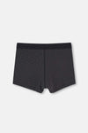 Siyah Desenli Boxer
