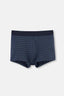 Lacivert Desenli Boxer