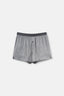 Çizgili Çizgili Saten Boxer