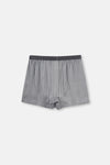 Çizgili Çizgili Saten Boxer