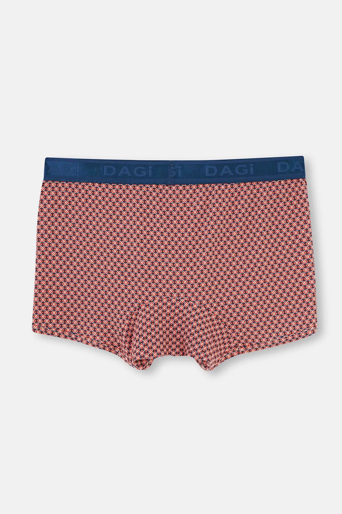 Kiremit-Lacivert DMan 3'Lü Modal Boxer