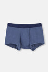 Lacivert Micro Modal Desenli 3'lü Boxer