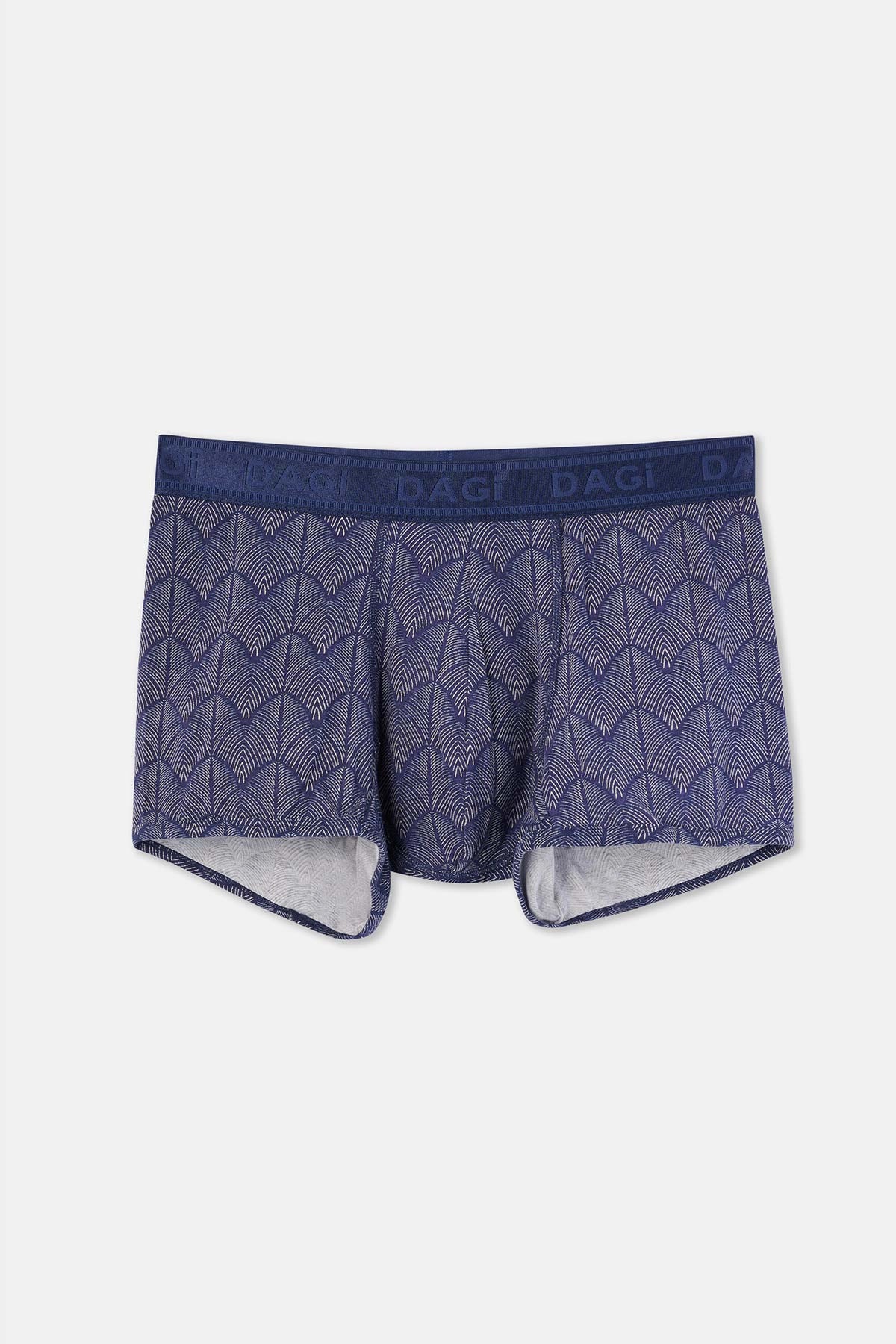 Yeşil Micro Modal Desenli 2'li Boxer