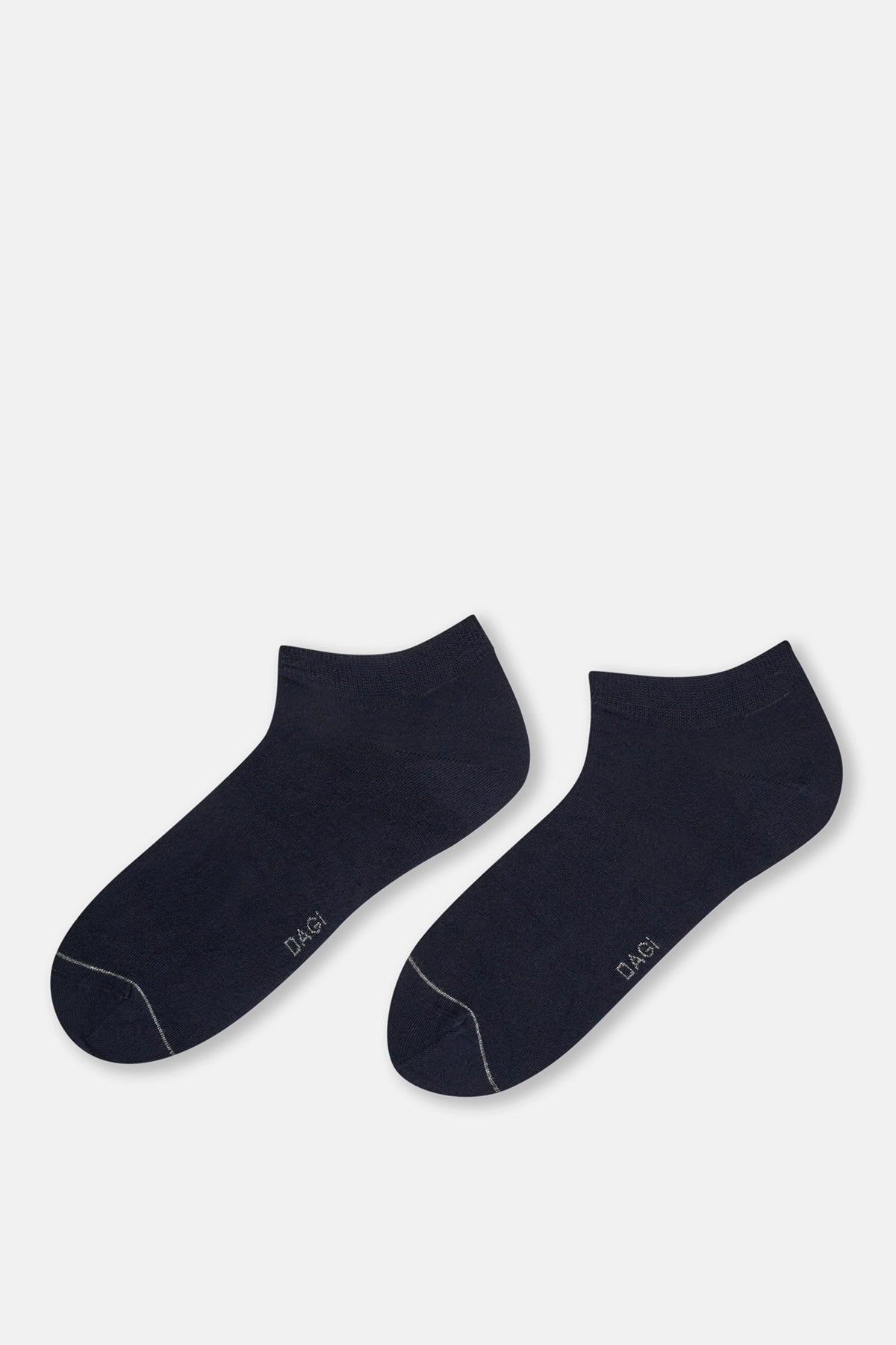 Koyu Indigo Erkek 2'Li Patik Çorap