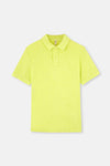 Neon Yeşil Havlu Polo Yaka Tişört