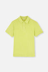 Neon Yeşil Havlu Polo Yaka Tişört