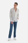 Indigo Keten Pantolon