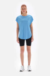 Açıkmavi Dagi Active Kayık Yaka T-Shirt