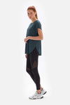 Petrol Dagi Active Kayık Yaka T-Shirt