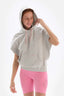 Açık Gri Dagi Active Kolsuz Kapüşonlu Sweatshirt