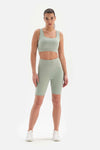 Mint Yeşili Dagi Active Mint i Cepli Biker Tayt