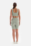 Mint Yeşili Dagi Active Mint i Cepli Biker Tayt