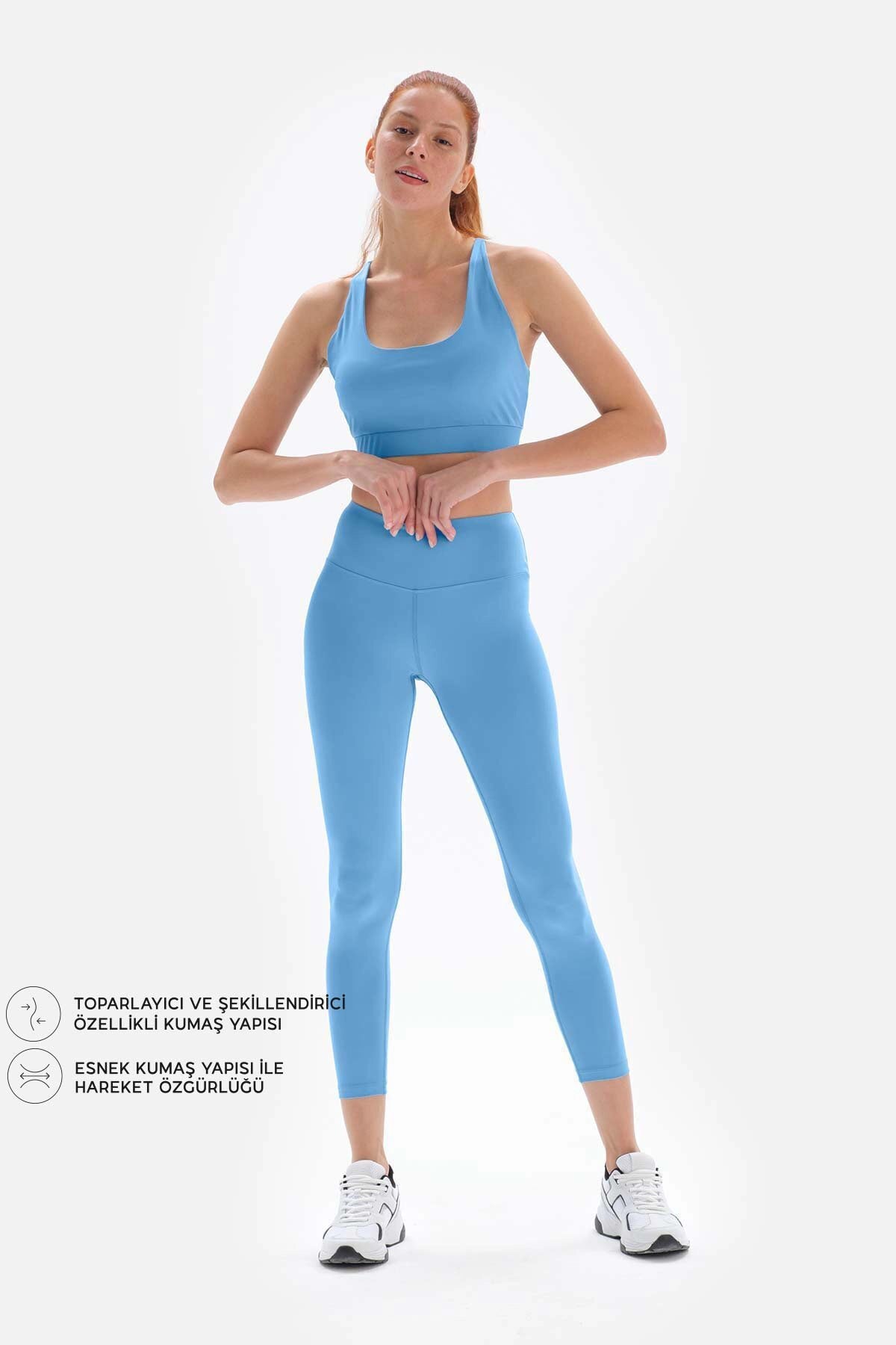 Açıkmavi Dagi Active Kadın Uzun Tayt
